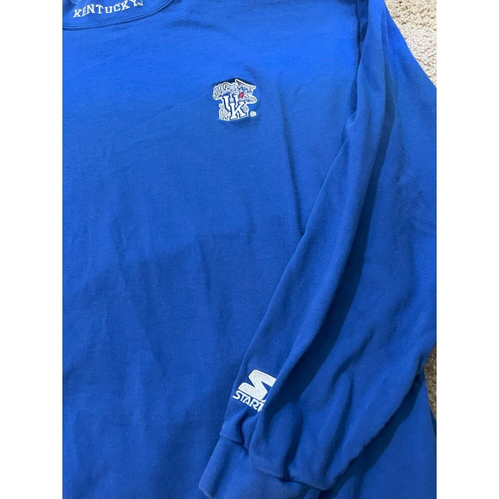 Vintage Starter University of Kentucky Turtleneck Long-Sleeve Shirt - Picture 4 of 7